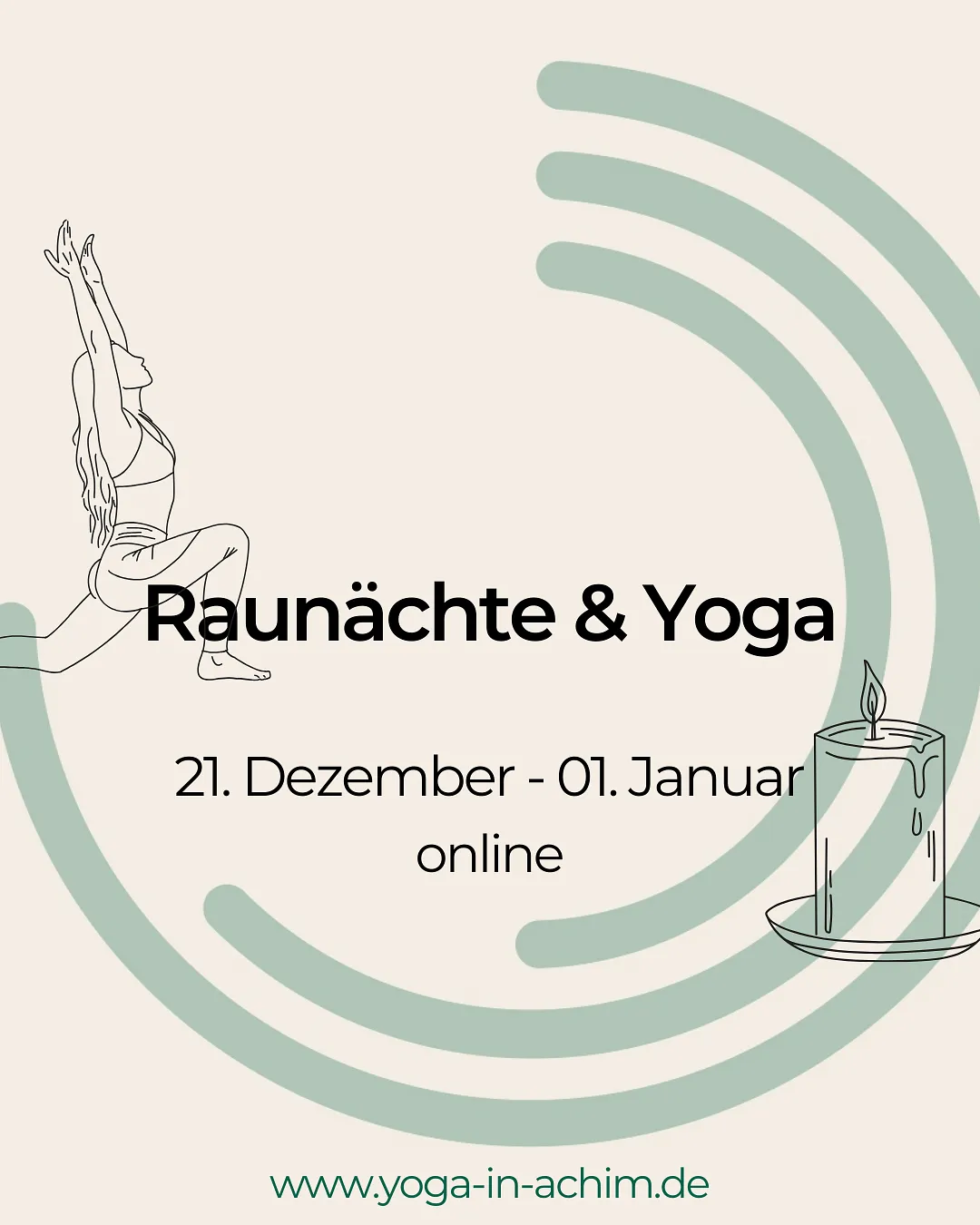 Raunächte & Yoga online