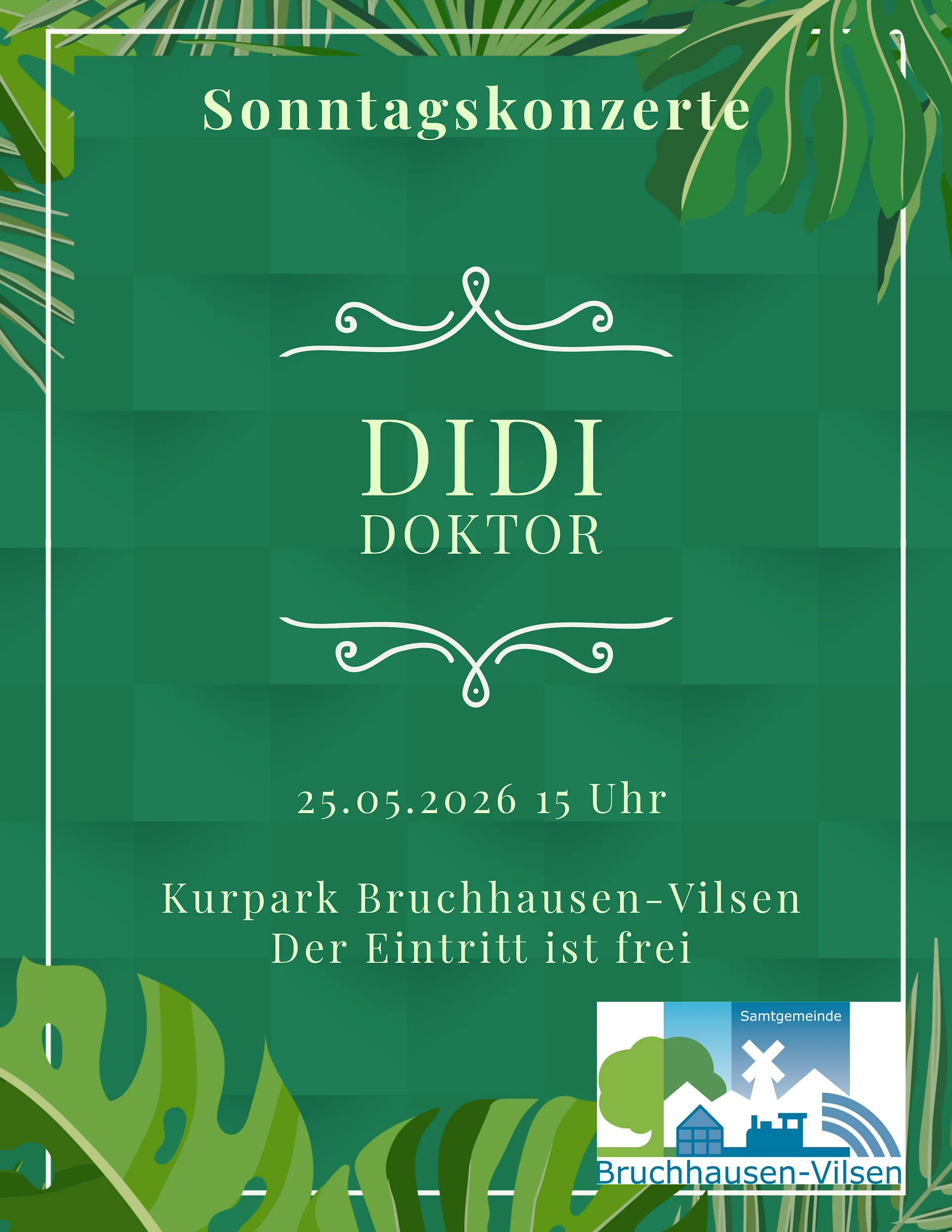 Sonntagskonzert mit Didi Doktor