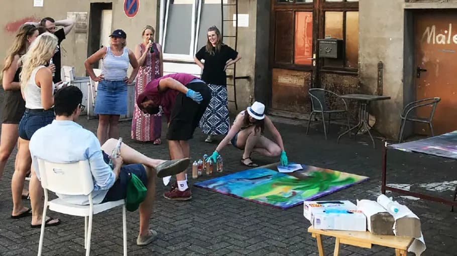 Graffiti-Workshop Bremen für JGA: Gestalte Deine StreetArt