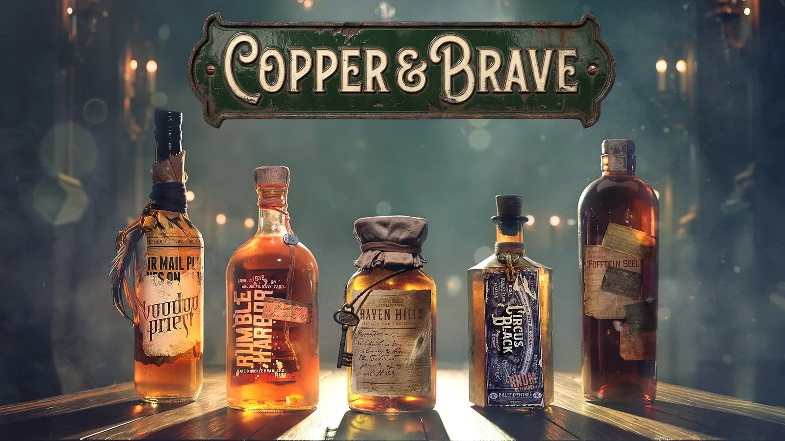 Die COPPER & BRAVE Tasting-Experience »Spirits & Storys«