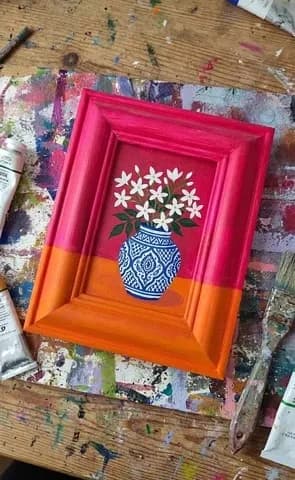 BremenPay Nachhaltigskeitsworkshop: Upcycling von Bildern im Rahmen